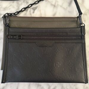 Louis Vuitton Monogram Double Flat Crossbody
